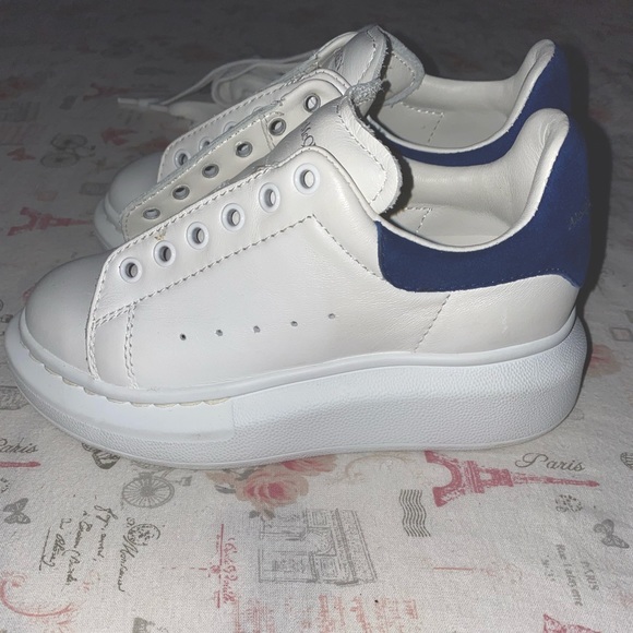 Alexander McQueen Shoes | Alexander McQueen Sneakers. 9.5 Toddler. Tried on in House But Not Worn Out. | Color: White | Size: 9.5b | Jsanchez84's